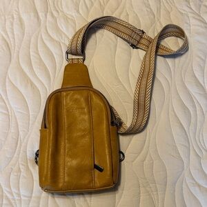 Chic Mustard Yellow Crossbody Bag
